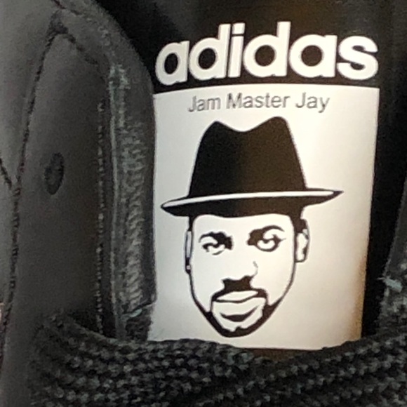 Adidas Superstar 50 Men’s Size10 Run DMC Black & White Sneakers - Picture 4 of 11